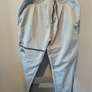 Under Armour Light Gray Sweatpants